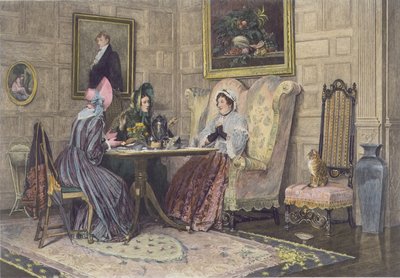 Skandal und Tee, veröffentlicht 1893 von Walter Dendy Sadler